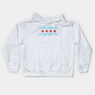 ChiPAWgo Flag - Distressed Kids Hoodie